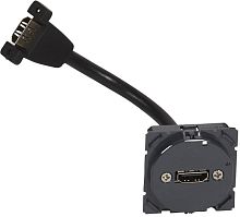 Розетка HDMI без накладки без рамки Legrand Celiane 1-м. картинка